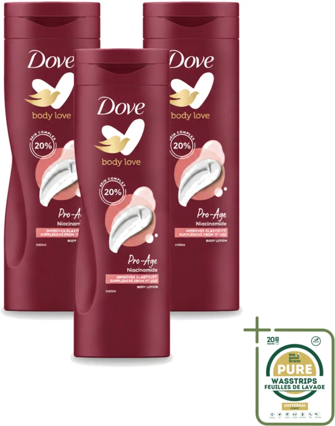 3 x Dove