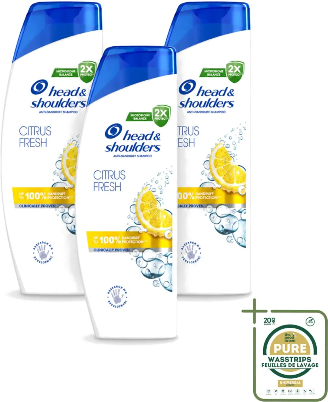 3 x Head & Shoulders