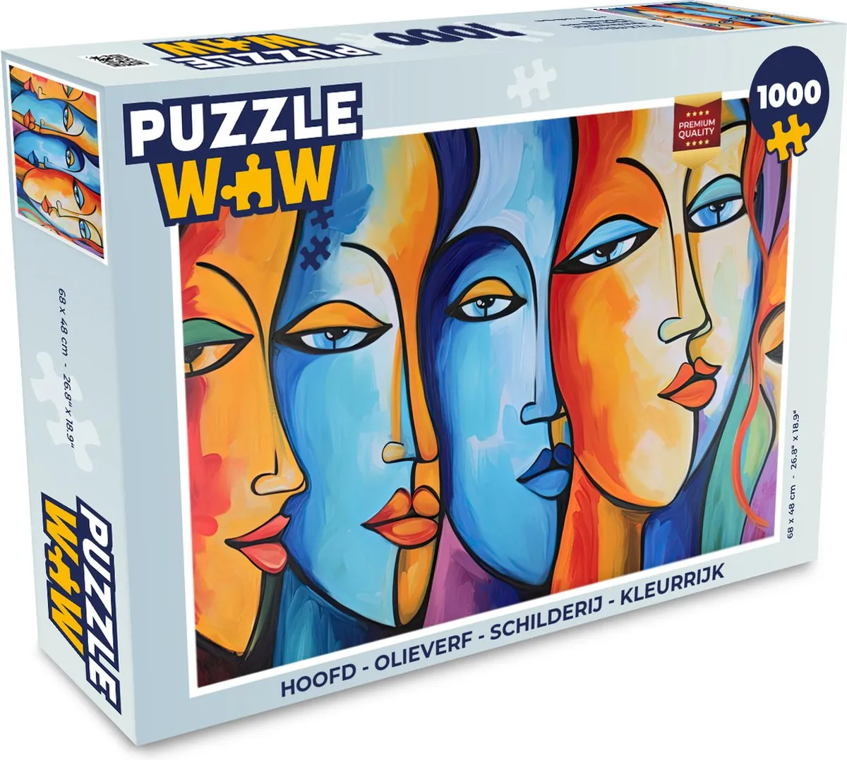 PuzzleWow Legpuzzel 1000 Stuks