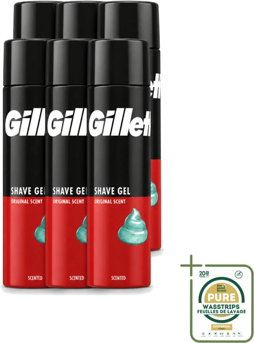 6 x Gillette