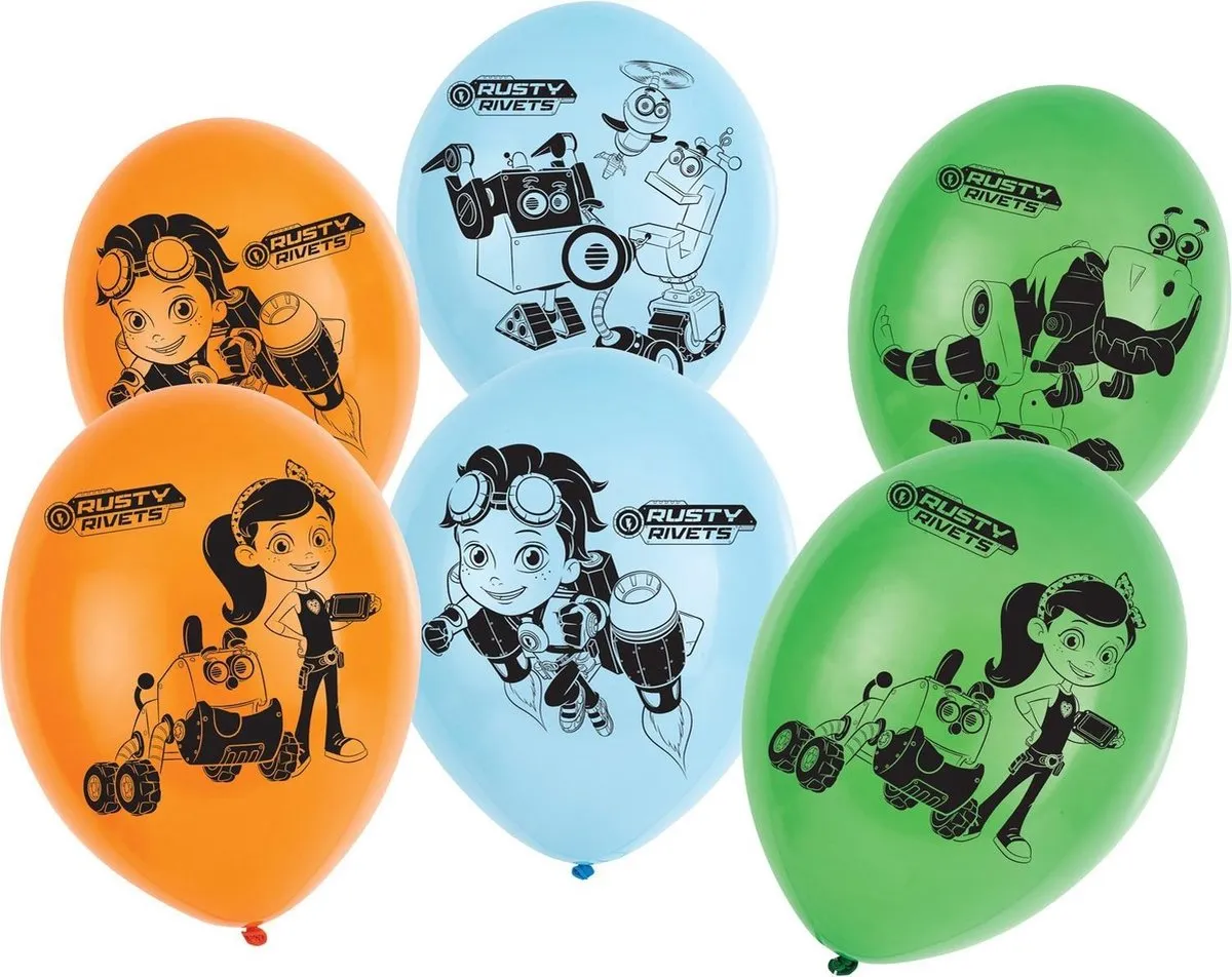 Nickelodeon Ballonnen Rusty Rivets