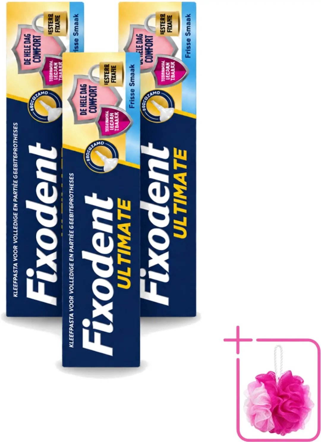 3 x Fixodent