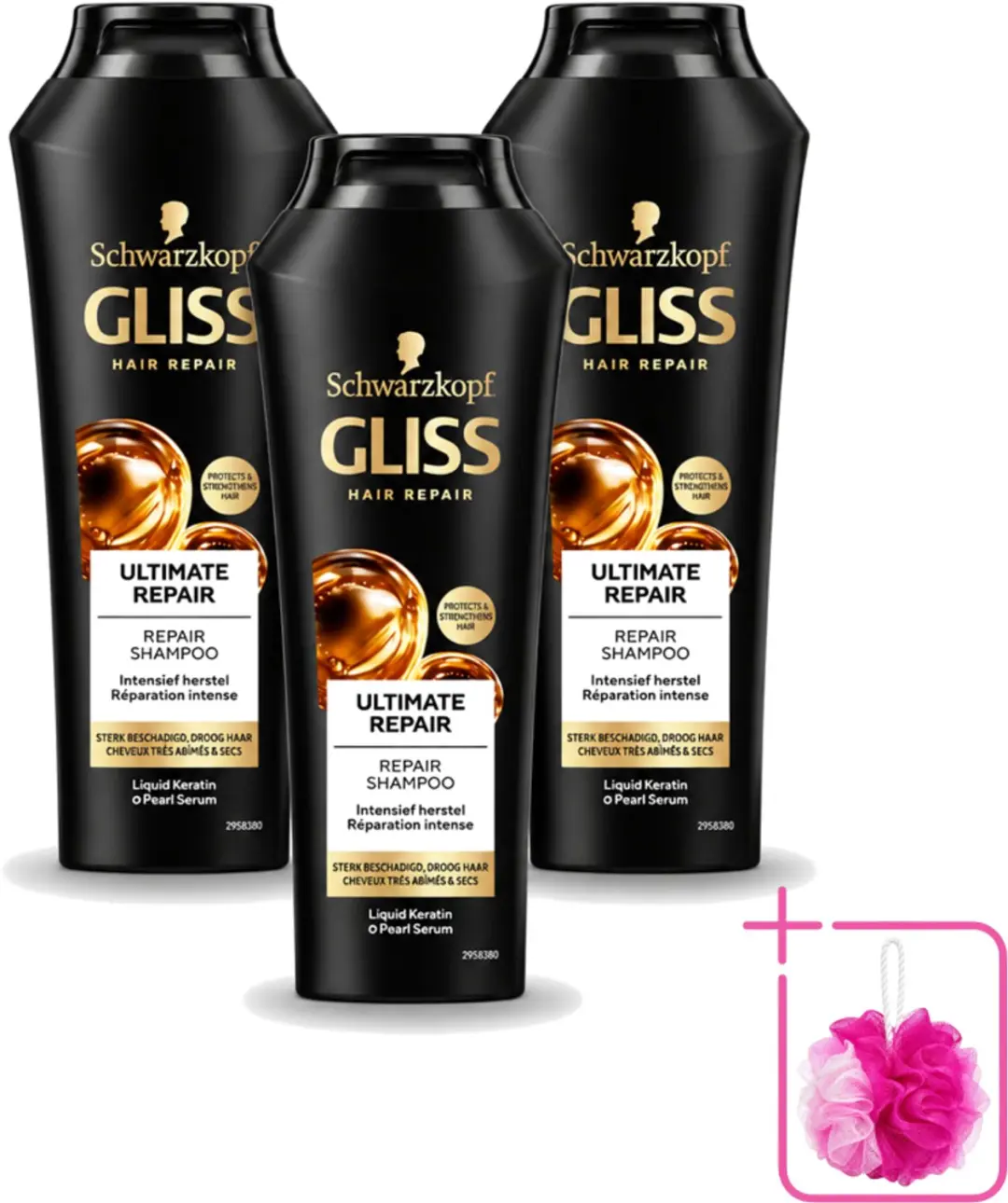 3 x Gliss Kur