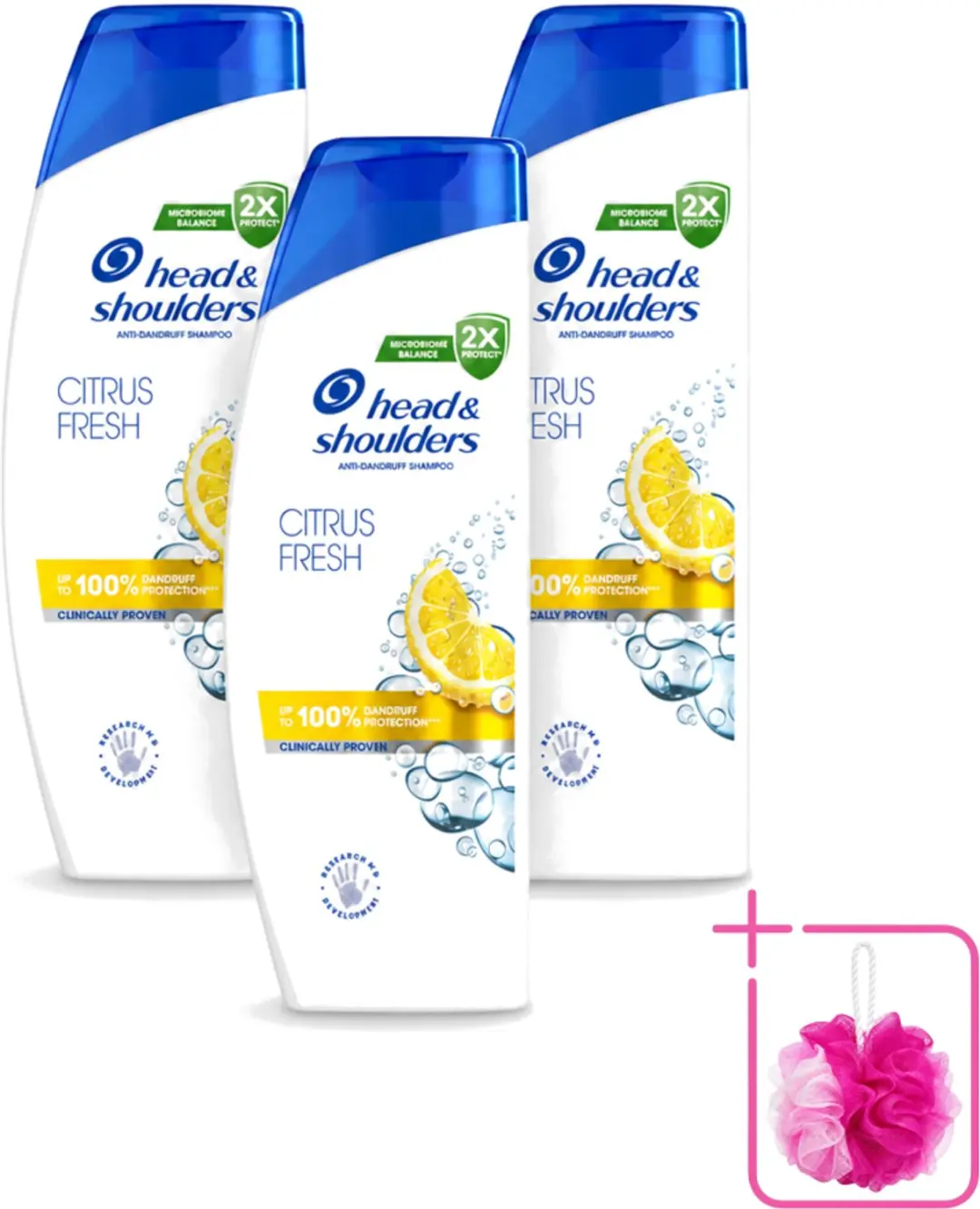 3 x Head & Shoulders