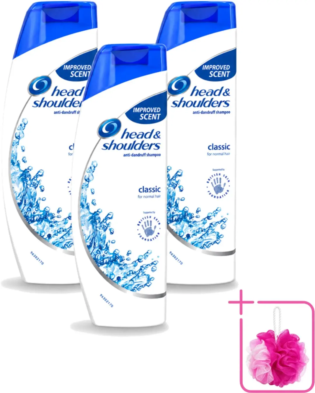 3 x Head & Shoulders