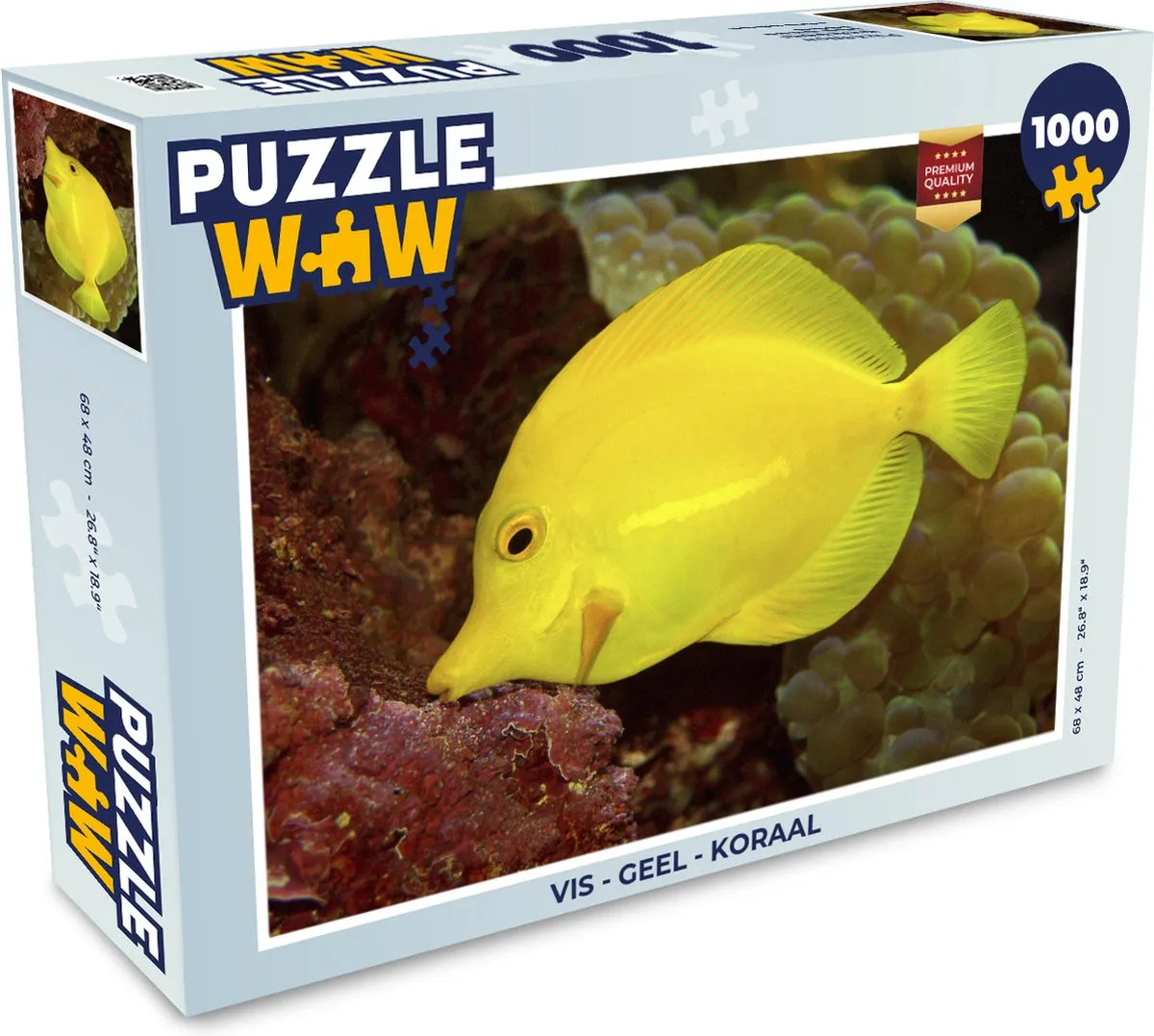 PuzzleWow Vis Puzzel 1000 Stuks