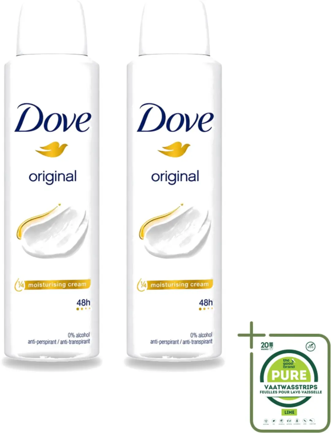 2 x Dove Original