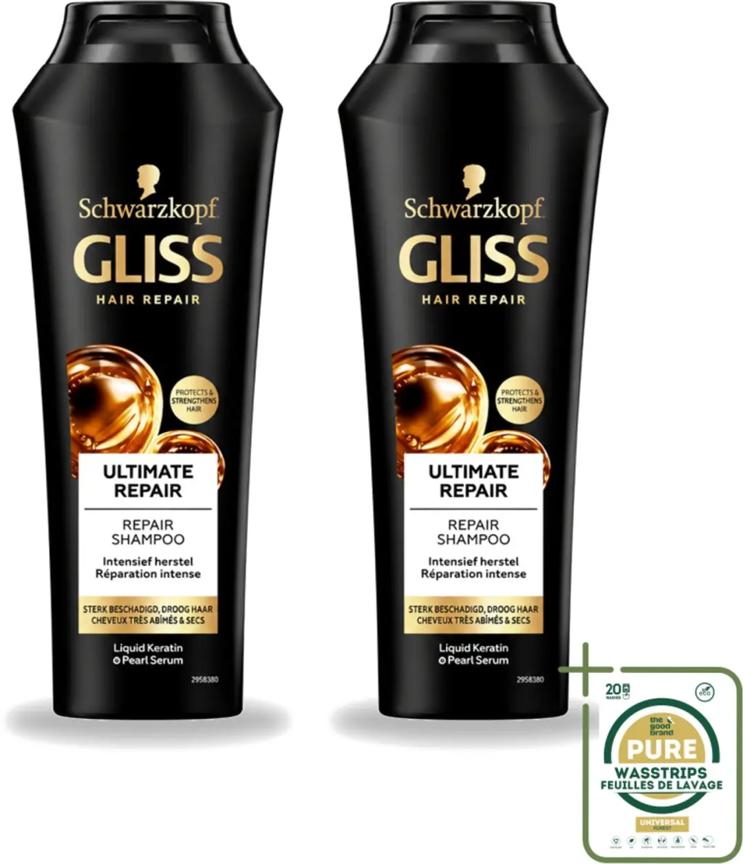 2 x Gliss Kur