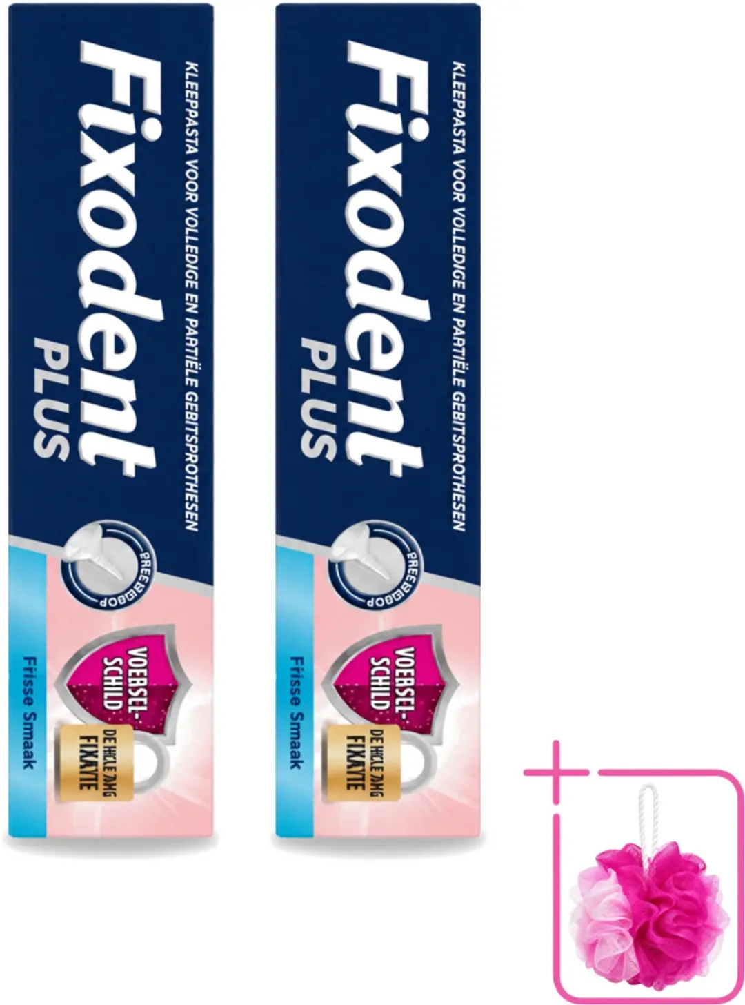 2 x Fixodent Plus