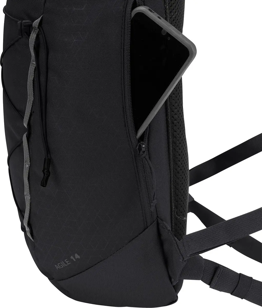 Vaude Agile 14 Backpack - 14L - Zwart - afbeelding 3 van 6