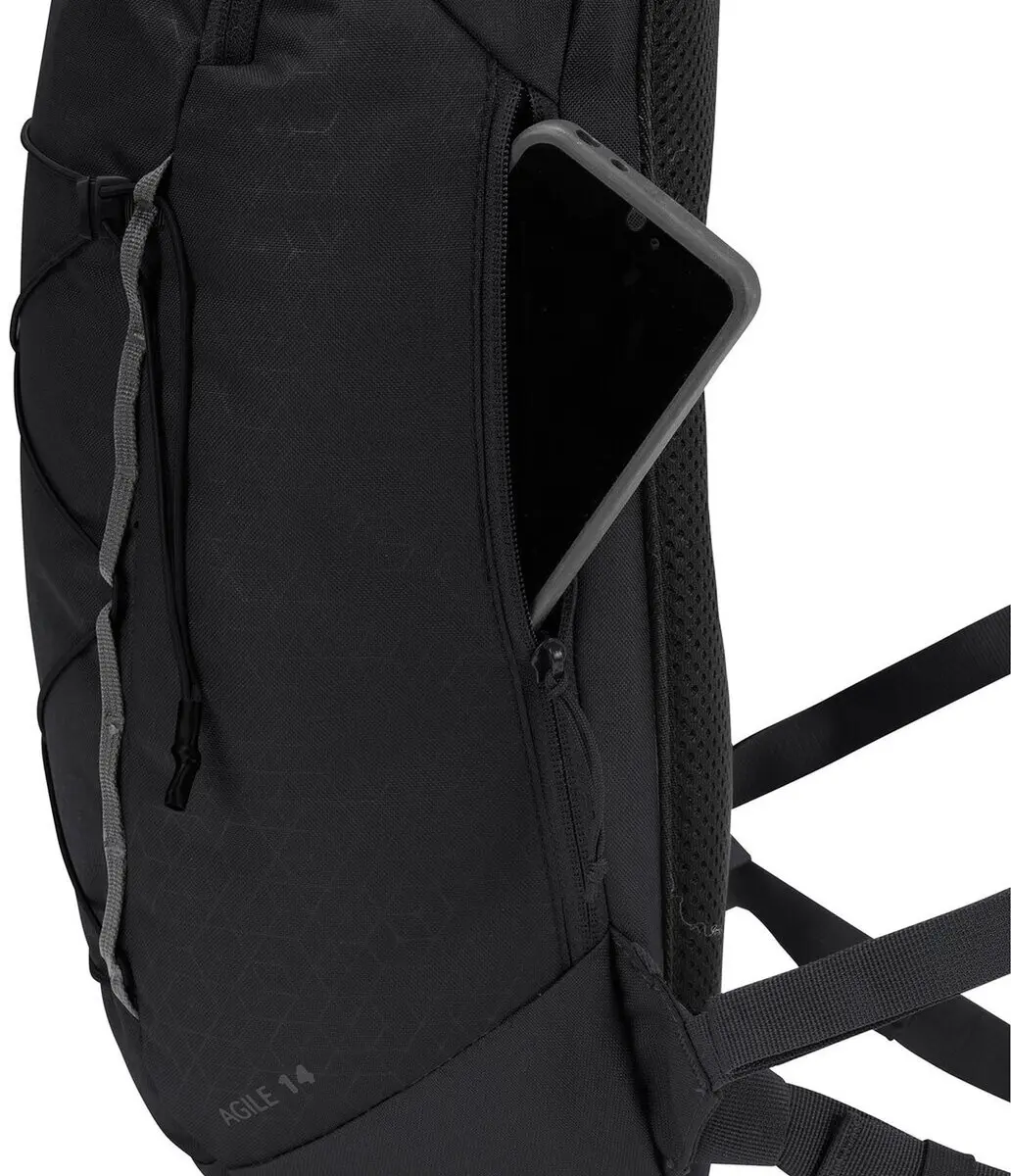 Vaude Agile 14 Backpack - 14L - Zwart - afbeelding 4 van 6