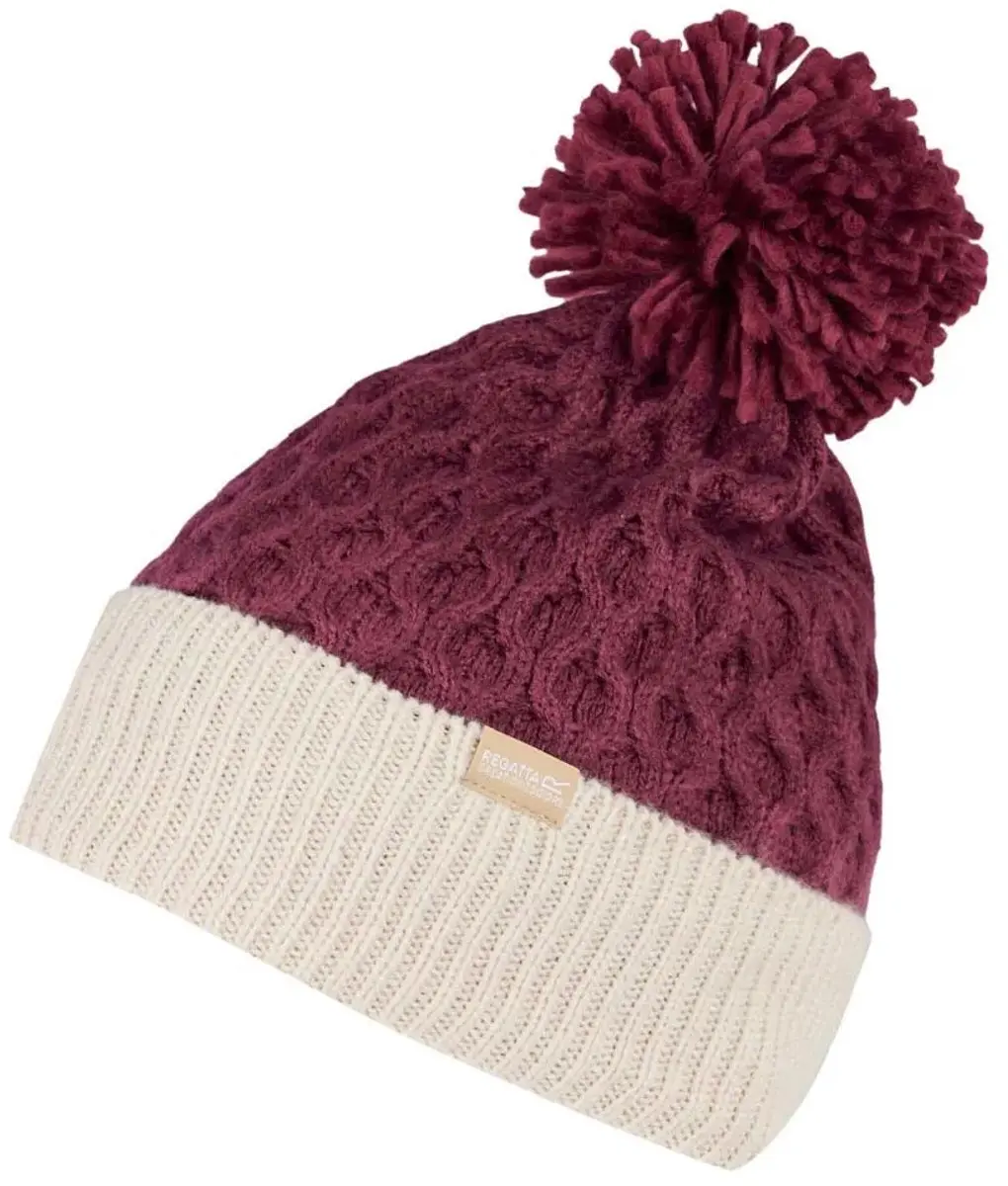 Regatta Frosty Hat VIII DM1 Mutsen - Donkerrood - afbeelding 4 van 4
