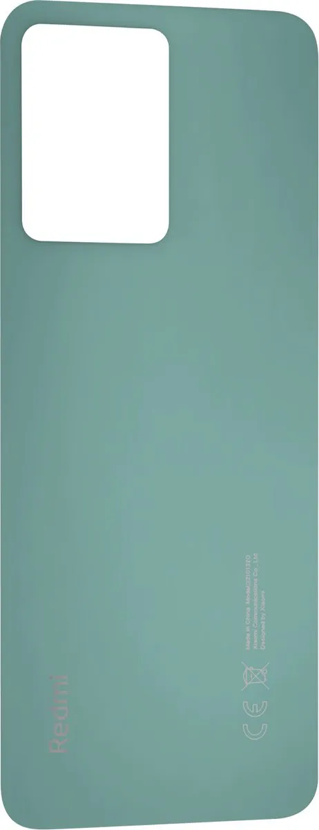 Xiaomi Redmi Note 12 4G Achterglas - Bleekgroen