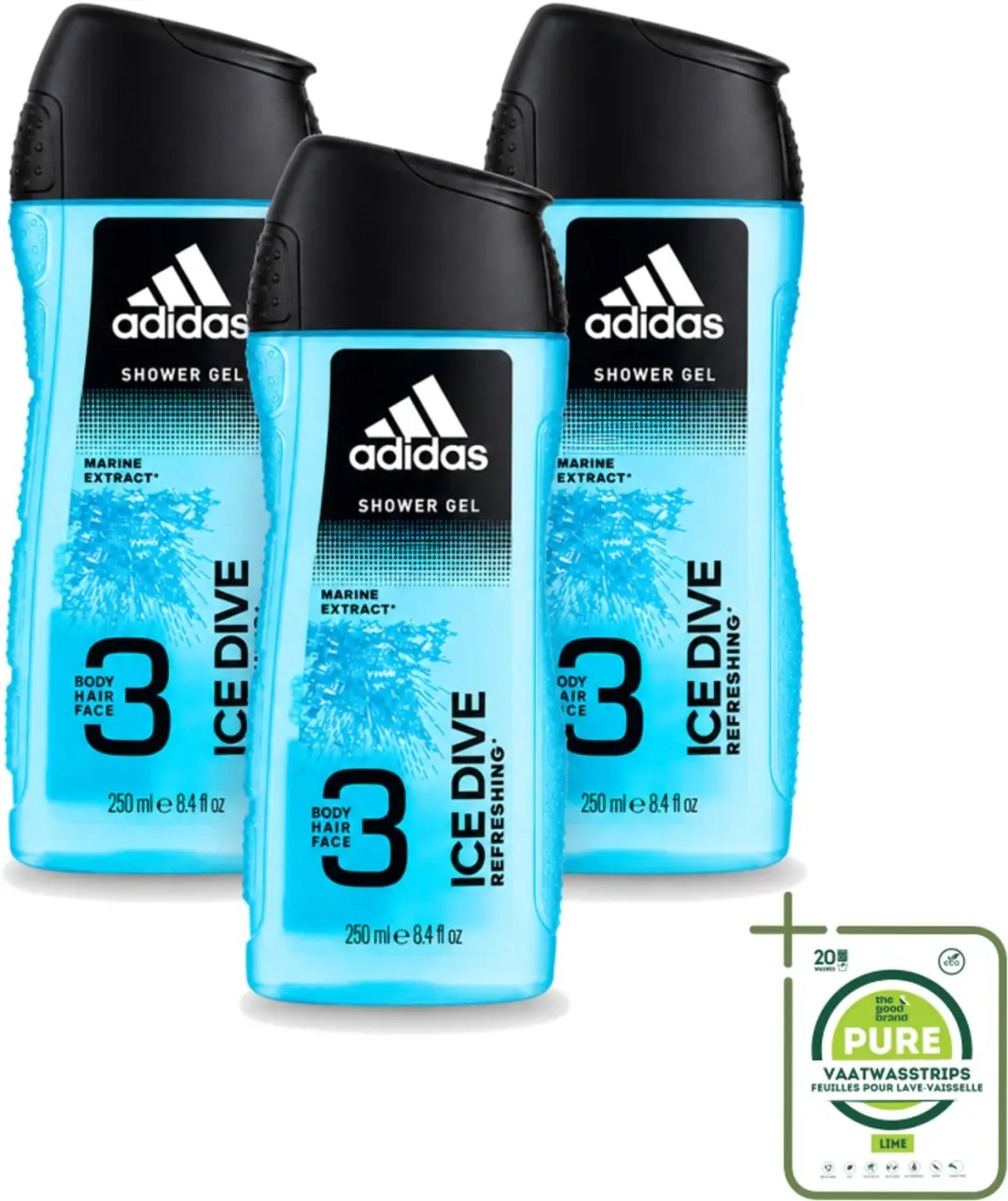 3 x Adidas