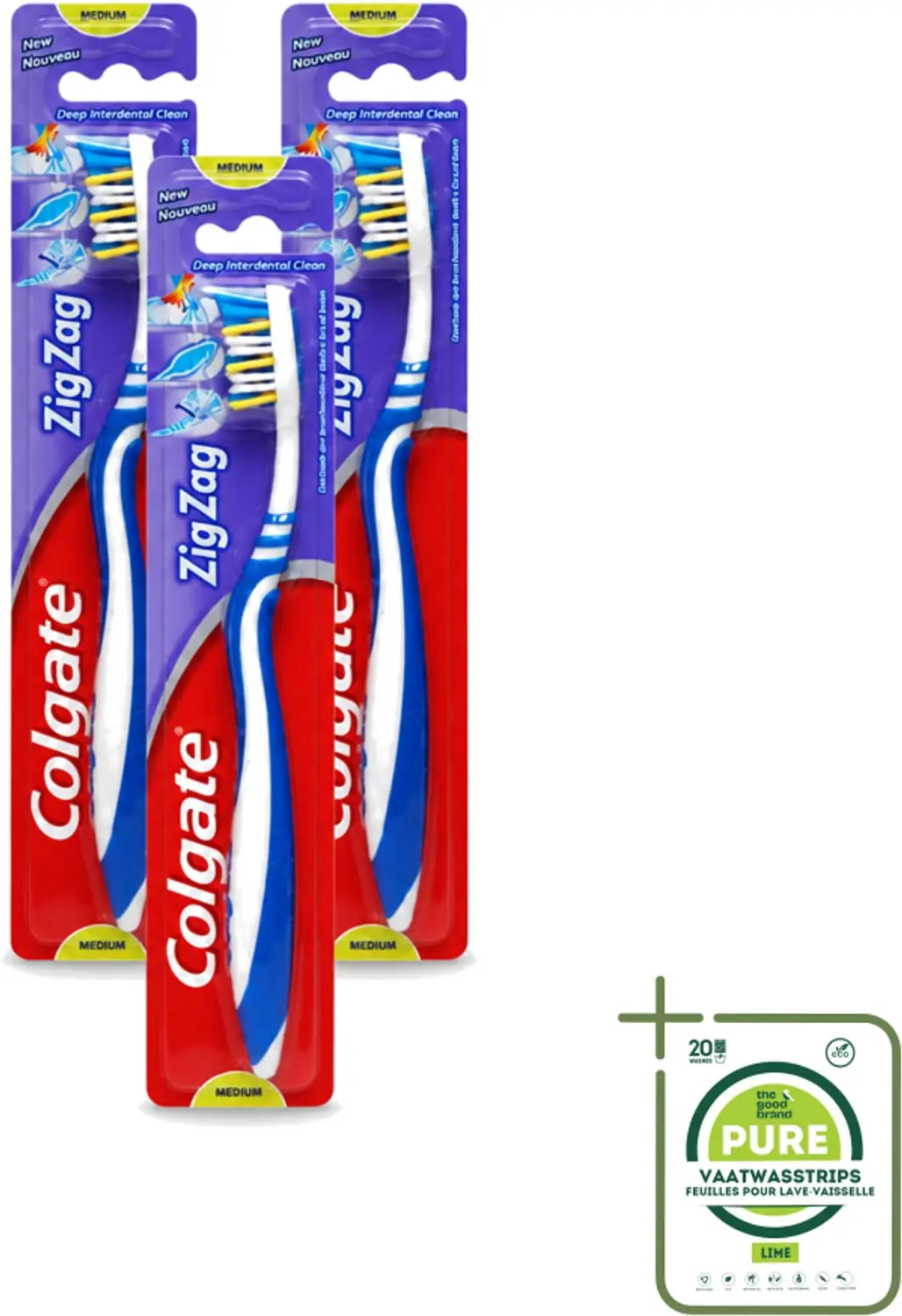 3 x Colgate