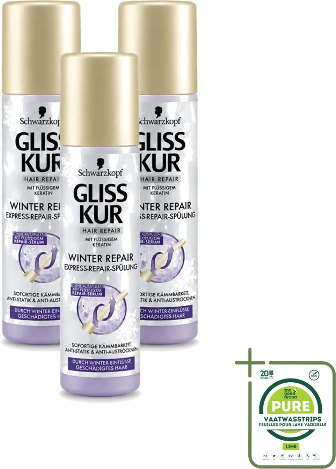 3 x Gliss-Kur
