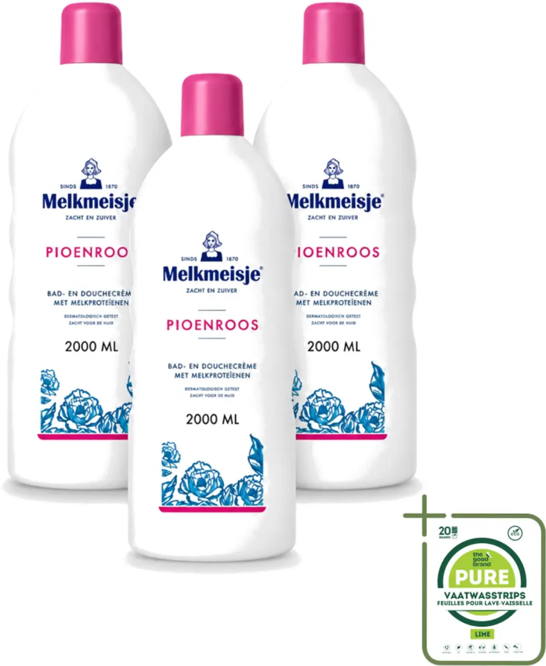 3 x Melkmeisje