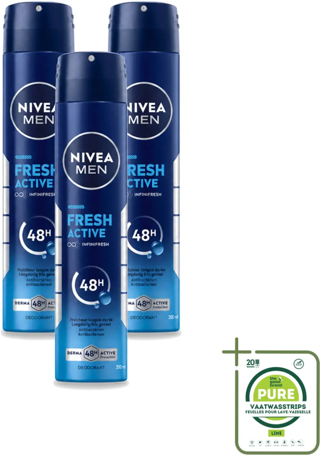 3 x Nivea
