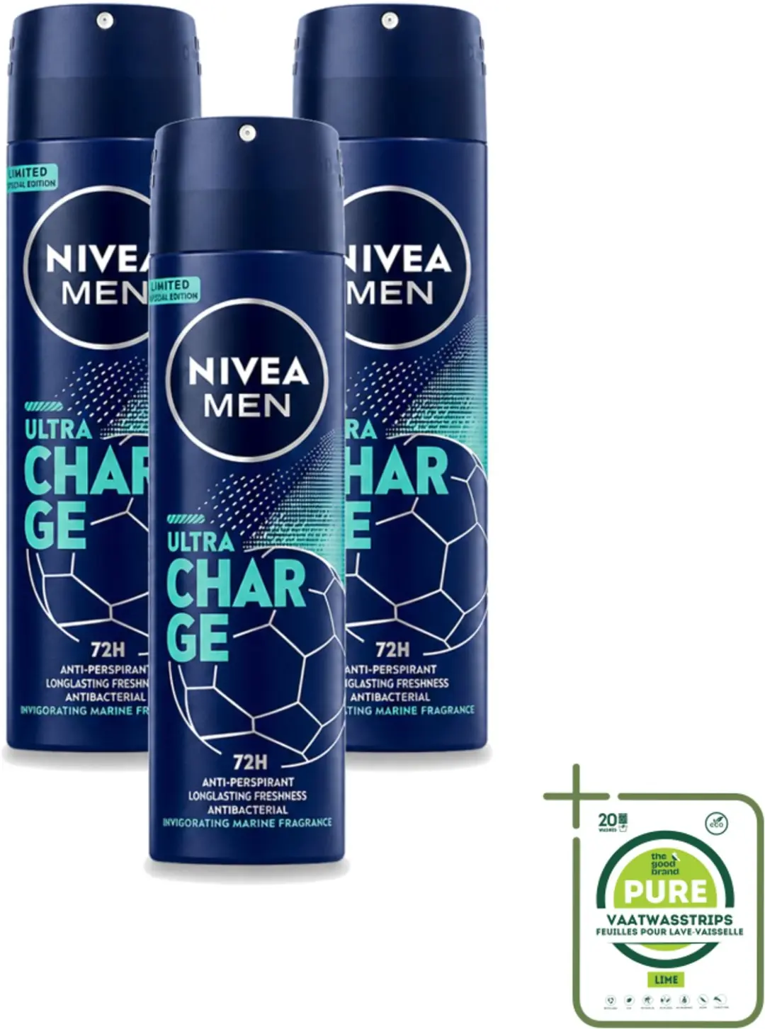 3 x Nivea