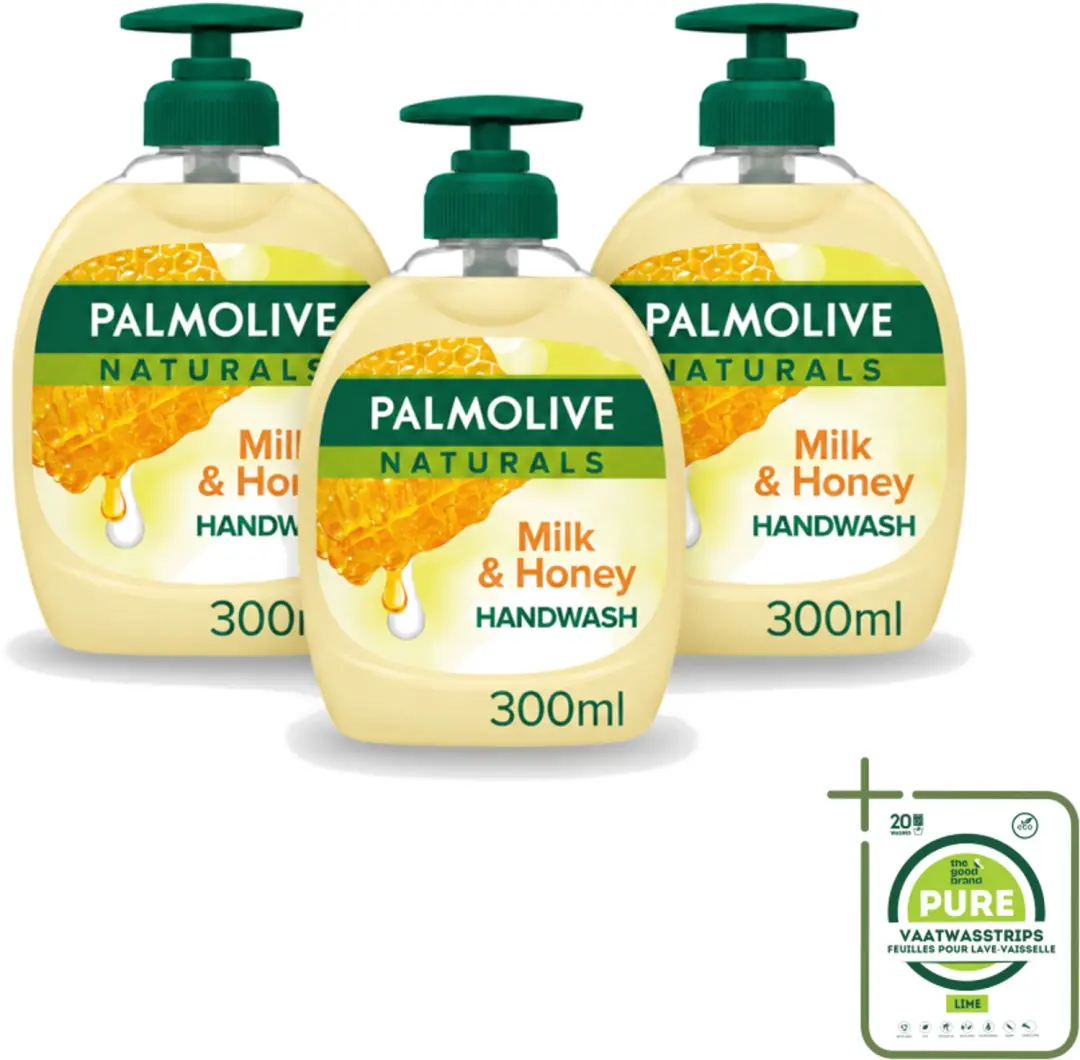3 x Pamlolive Naturals