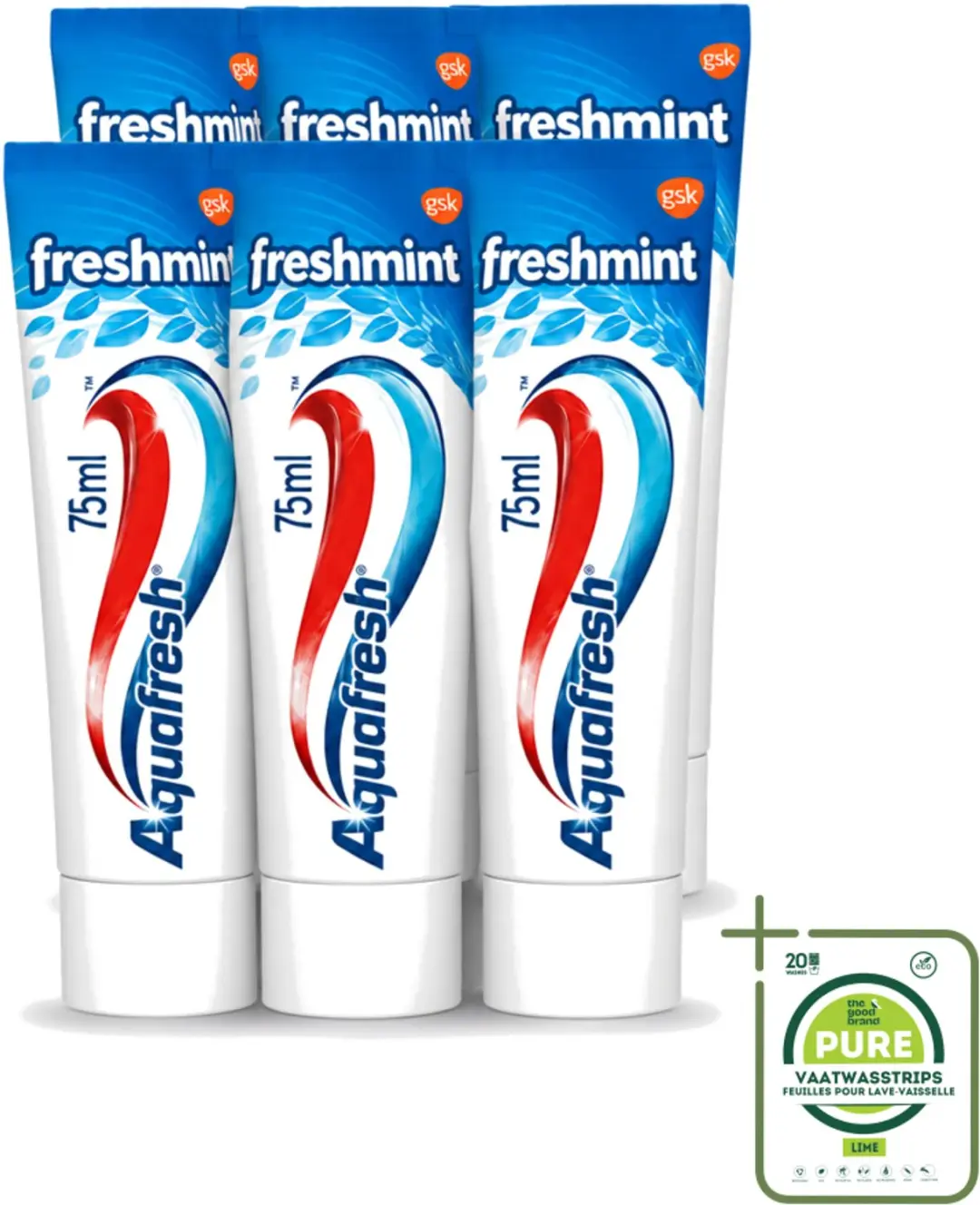 6 x Aquafresh