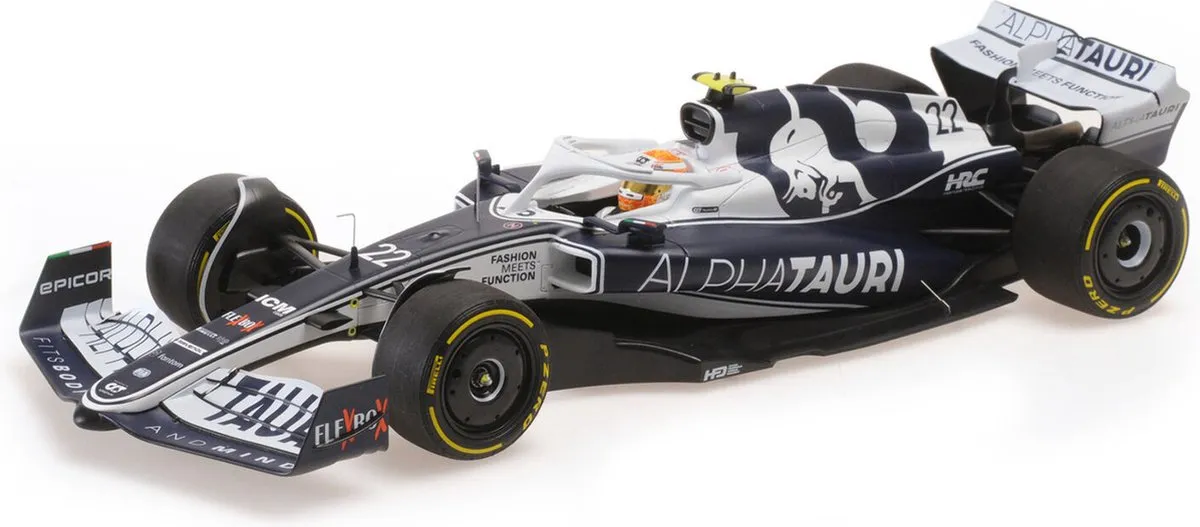 F1 Scuderia Alphatauri AT03 Y. Tsunoda Bahrein GP 2022 - Minichamps