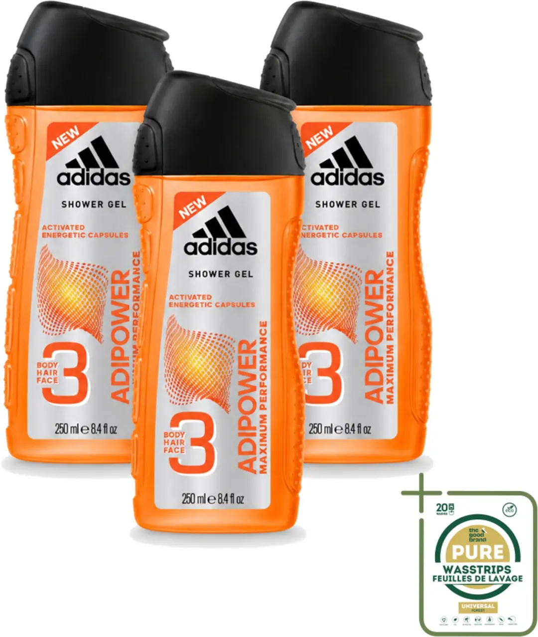 3 x Adidas