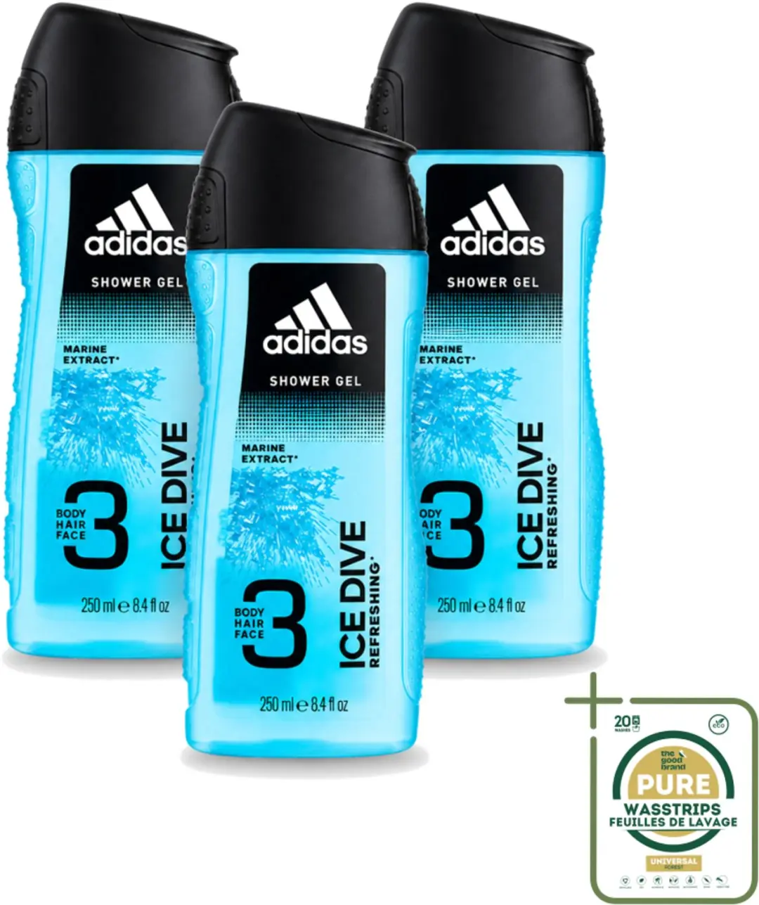 3 x Adidas