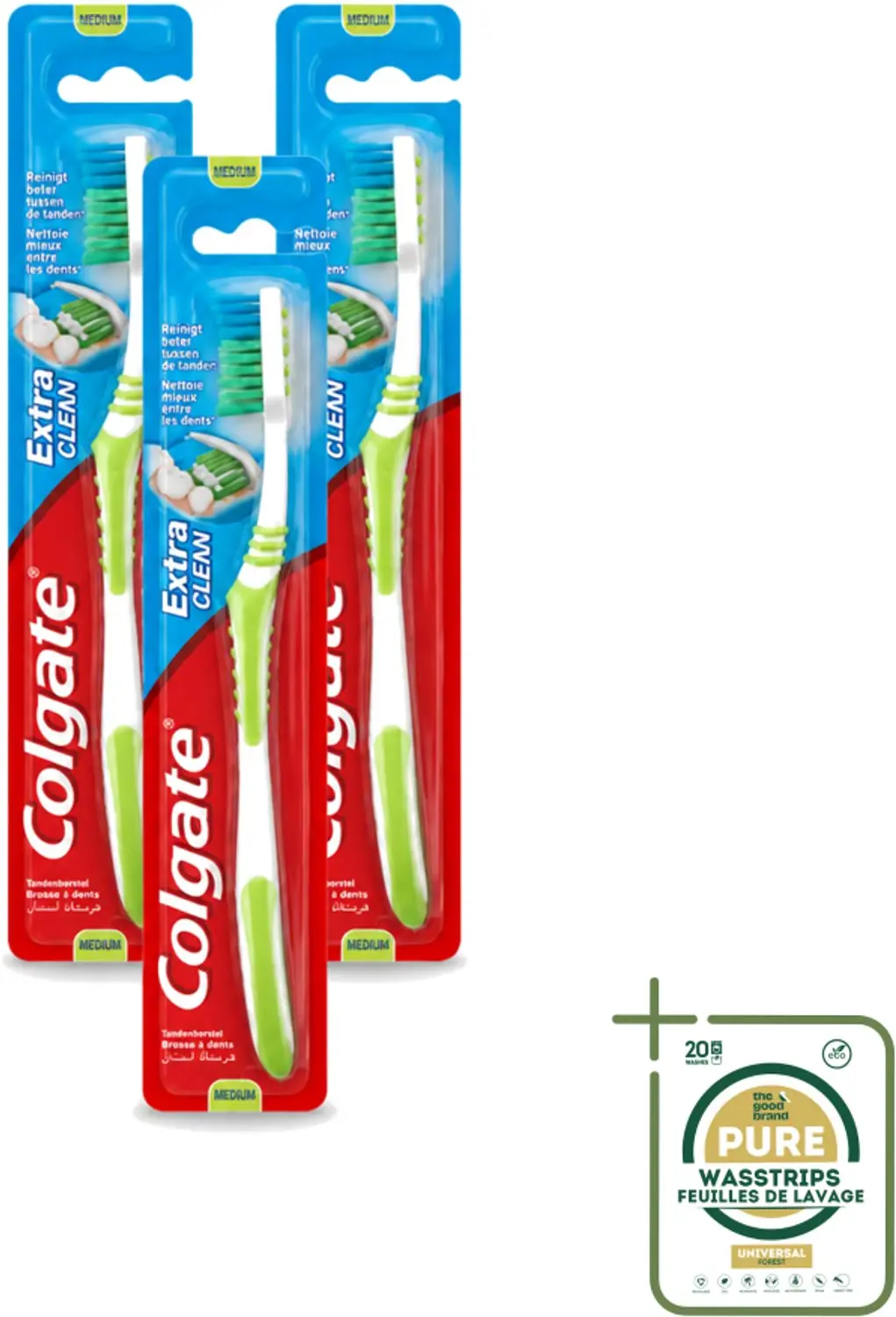3 x Colgate