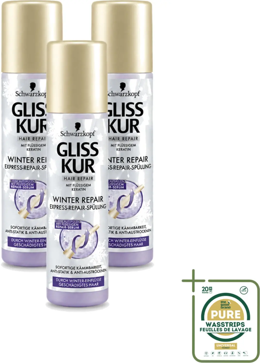 3 x Gliss-Kur