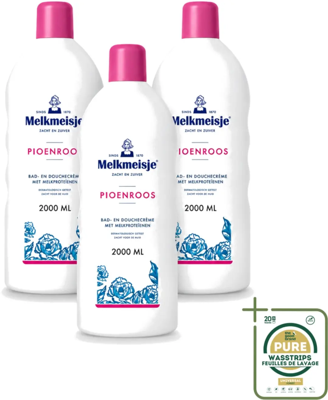 3 x Melkmeisje