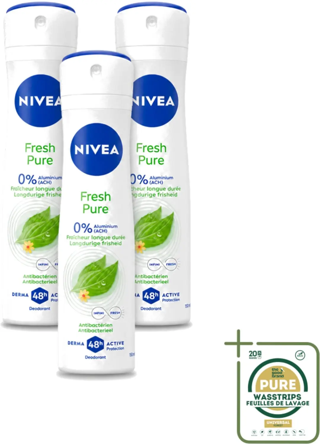 3 x Nivea