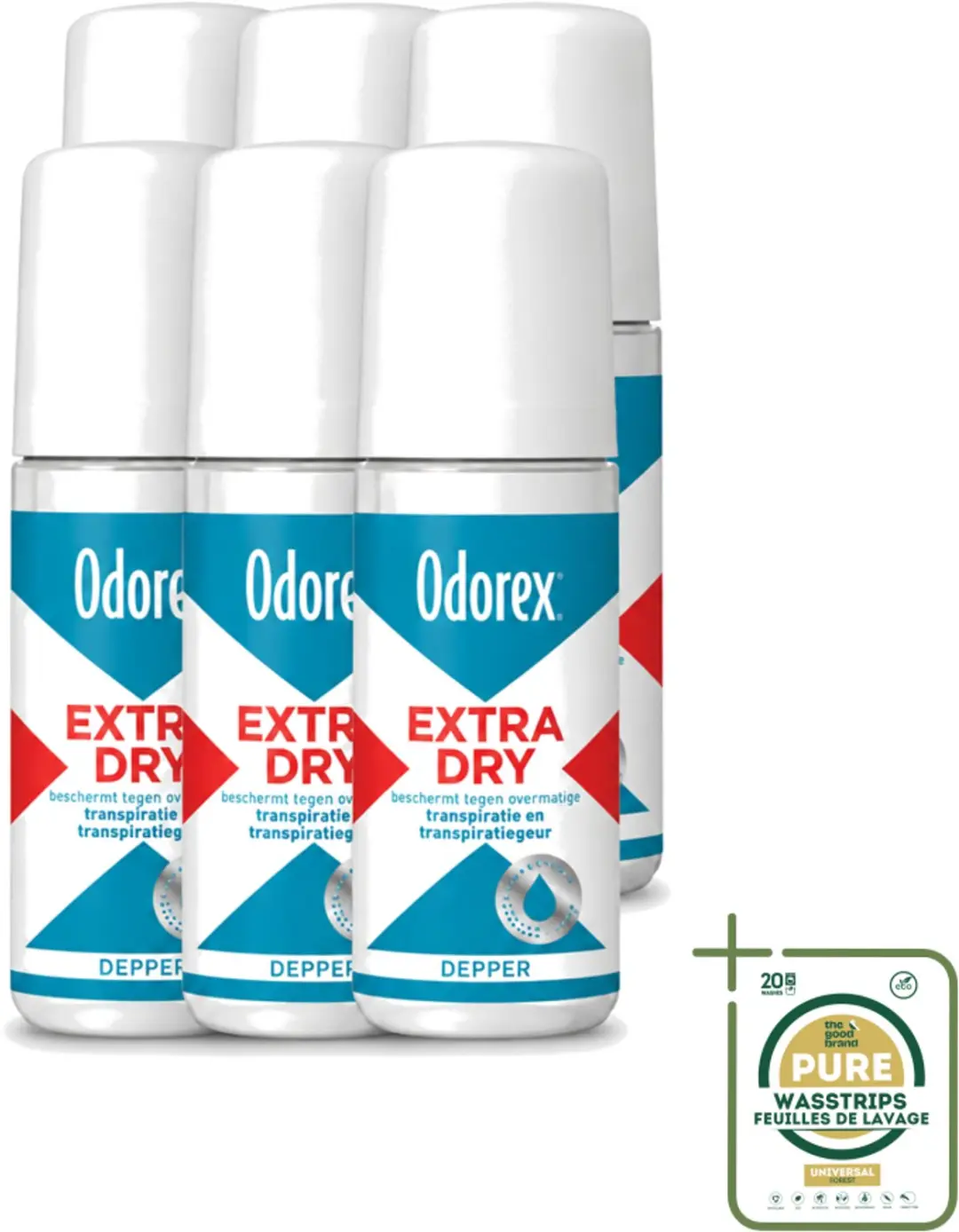 6 x Odorex Depper