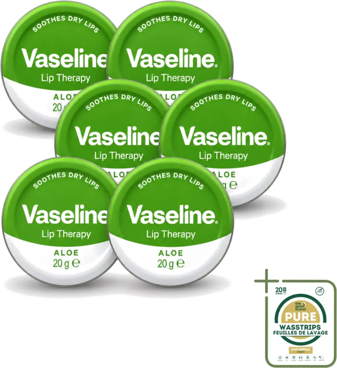 6 x Vaseline