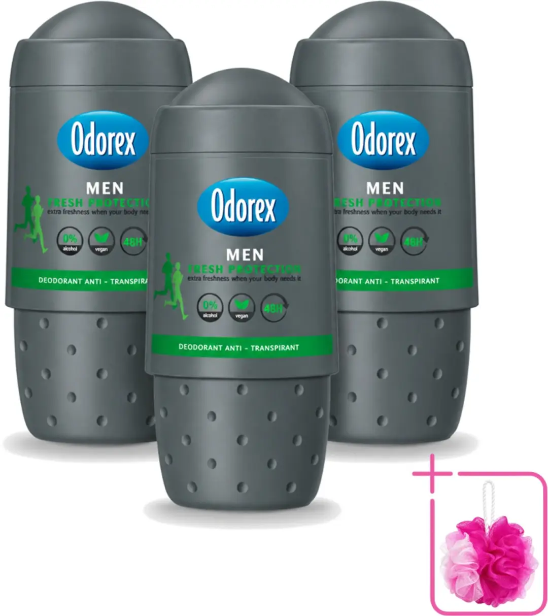 3 x Odorex Men