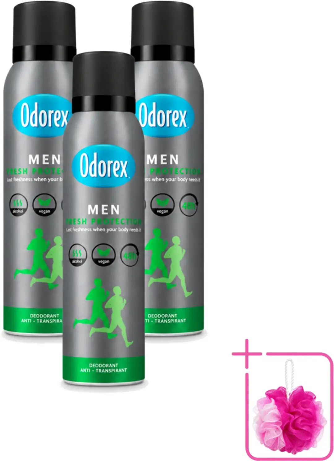 3 x Odorex Men