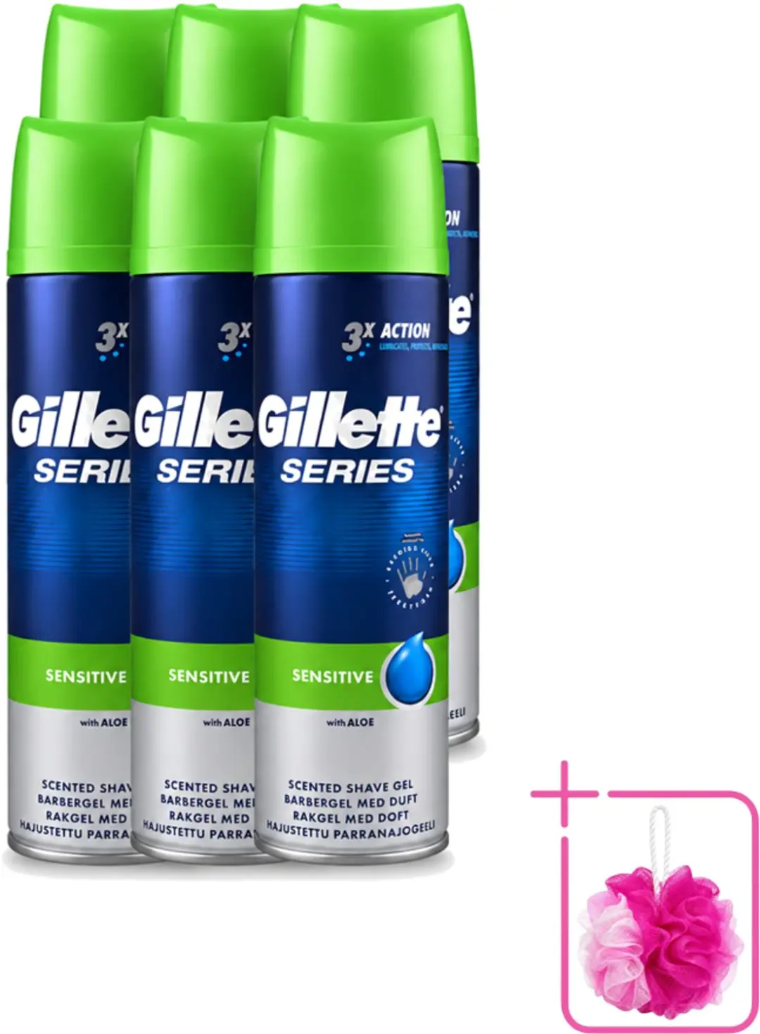 6 x Gillette Series