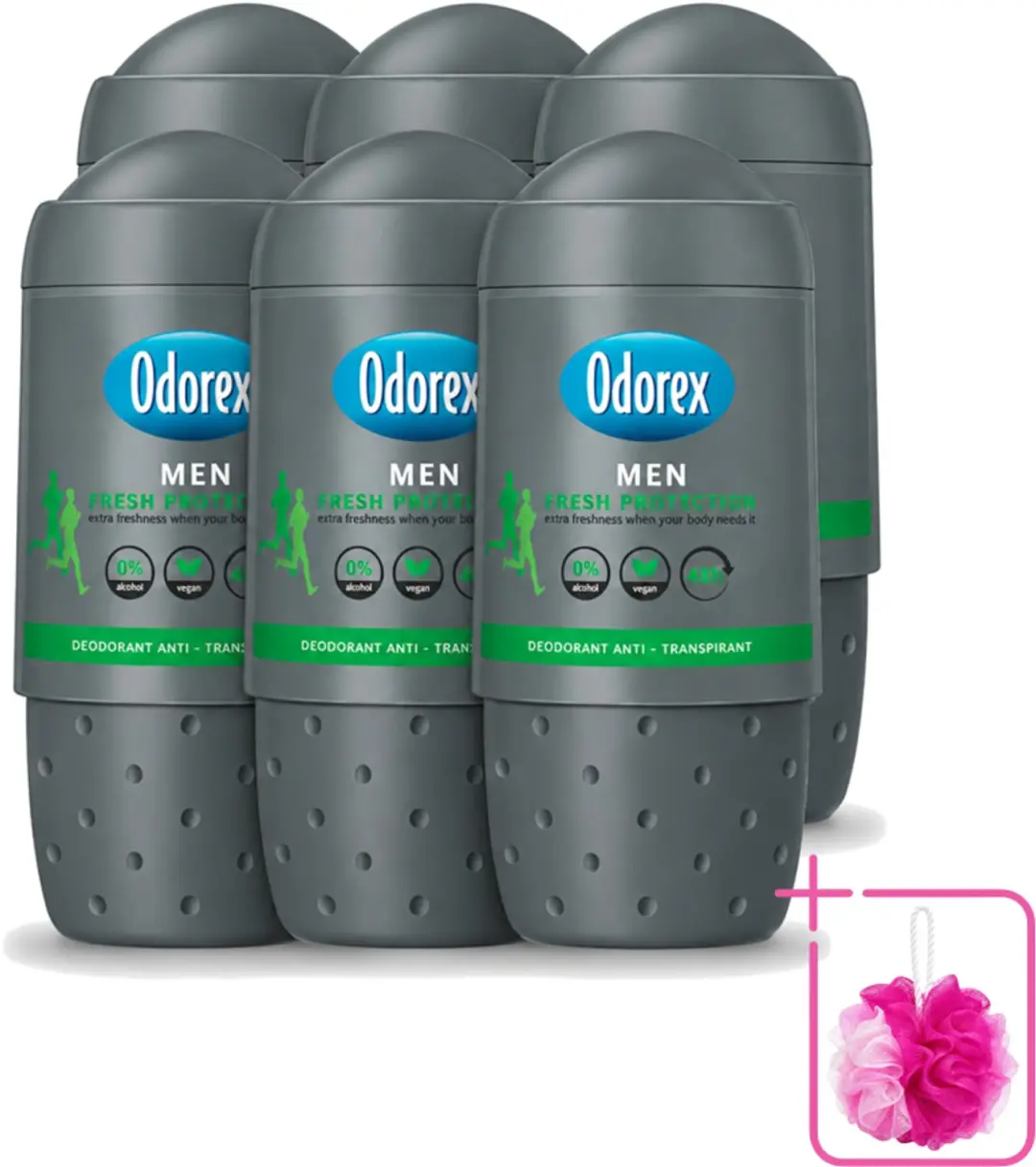 6 x Odorex Men