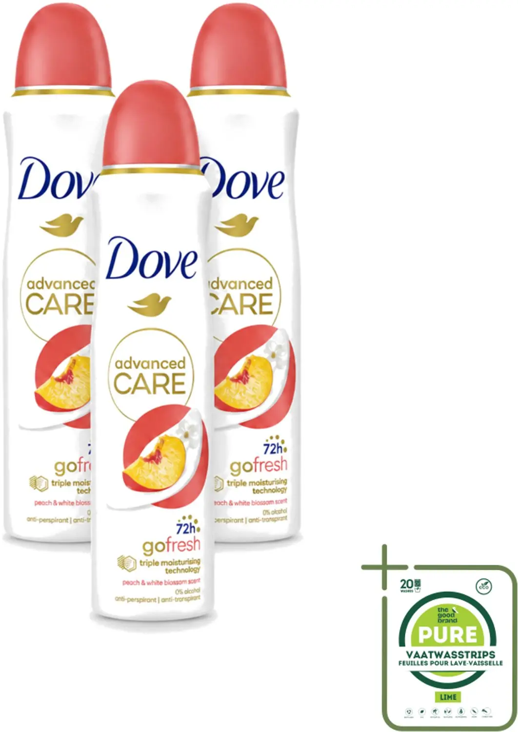 3 x Dove