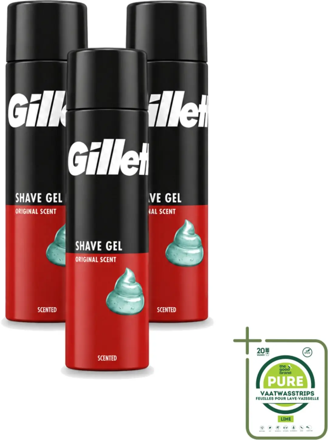 3 x Gillette