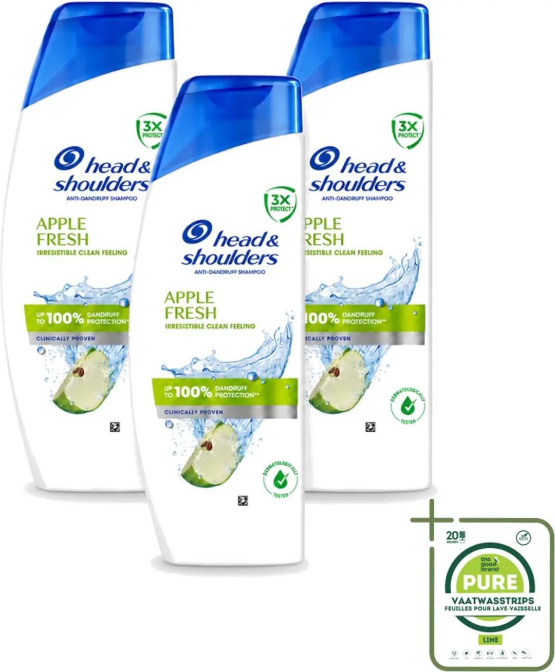 3 x Head & Shoulders