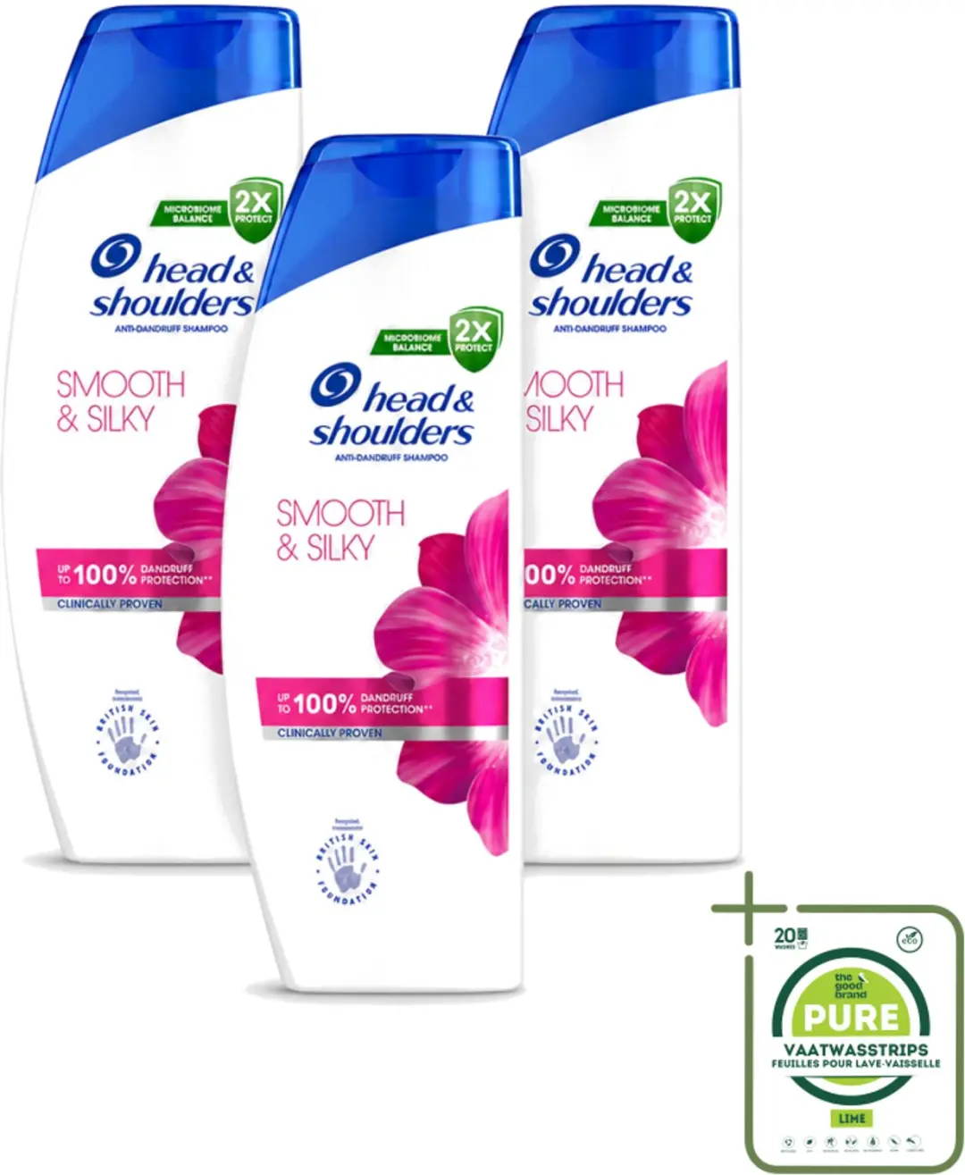 3 x Head & Shoulders