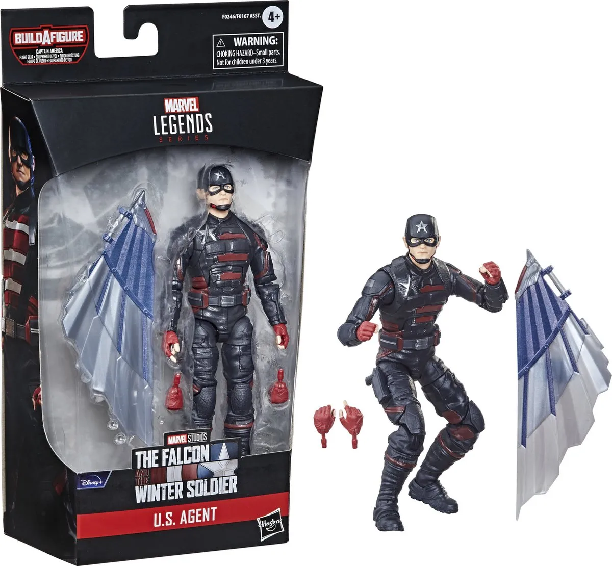 Marvel Legends U.S. Agent Actiefiguur F02465X0 - Donkerblauw