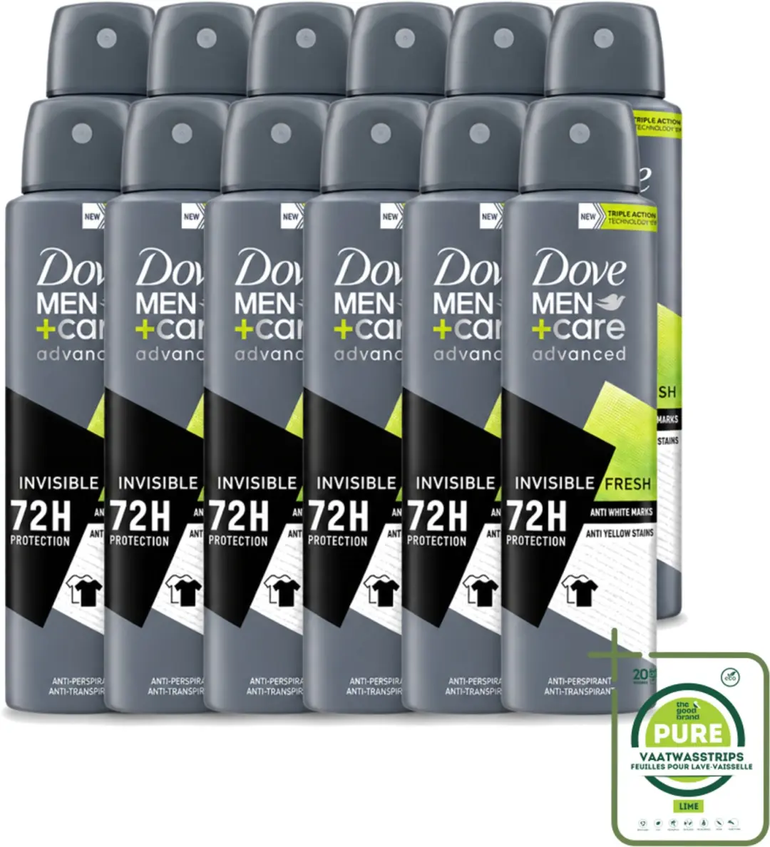 12 x Dove Men+Care
