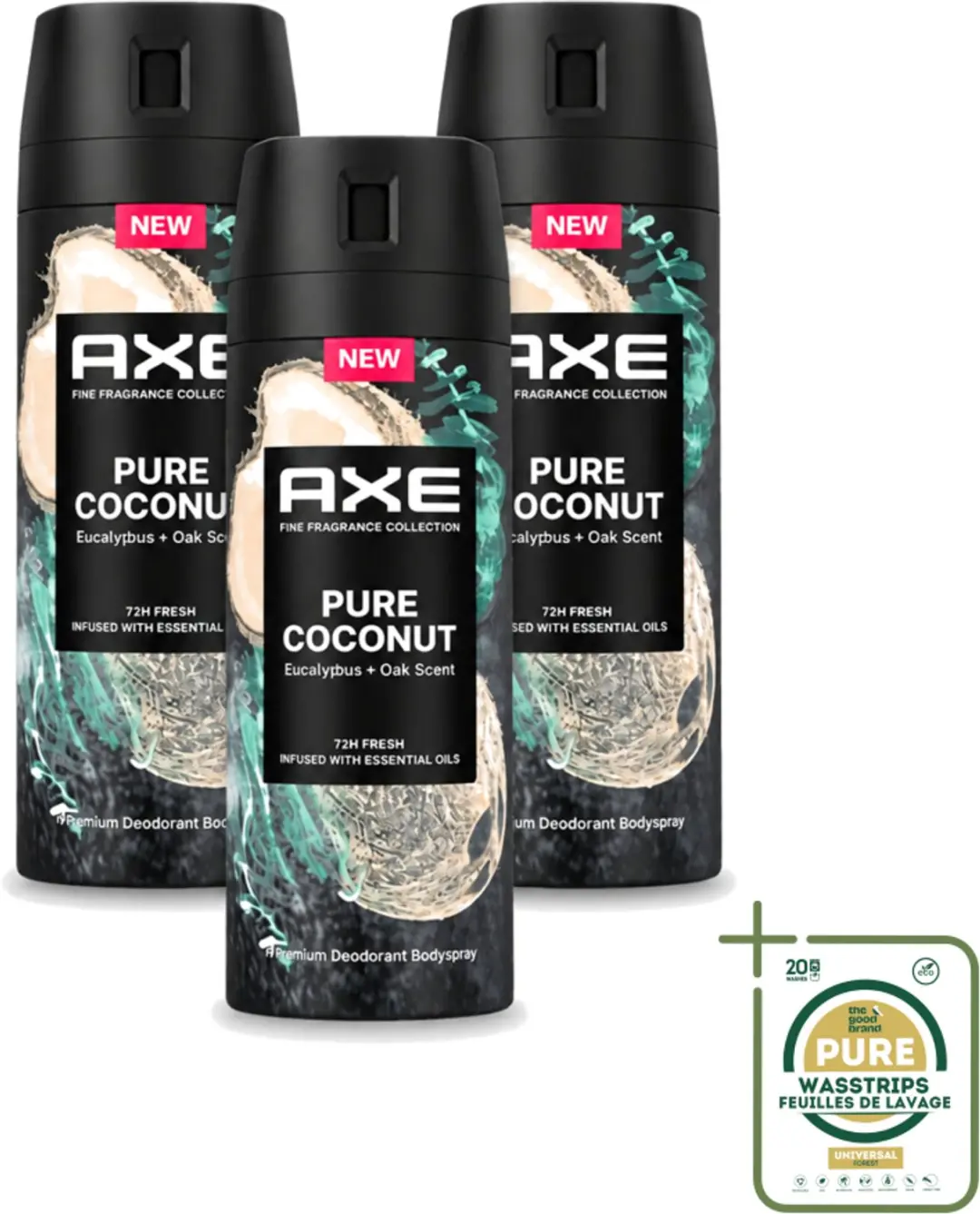3 x Axe