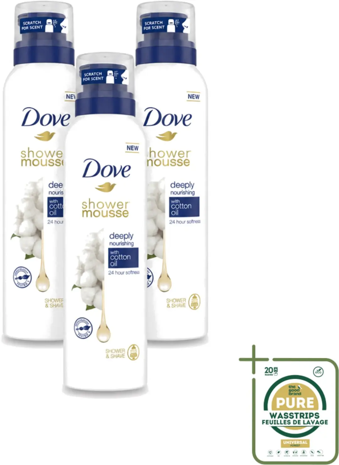 3 x Dove