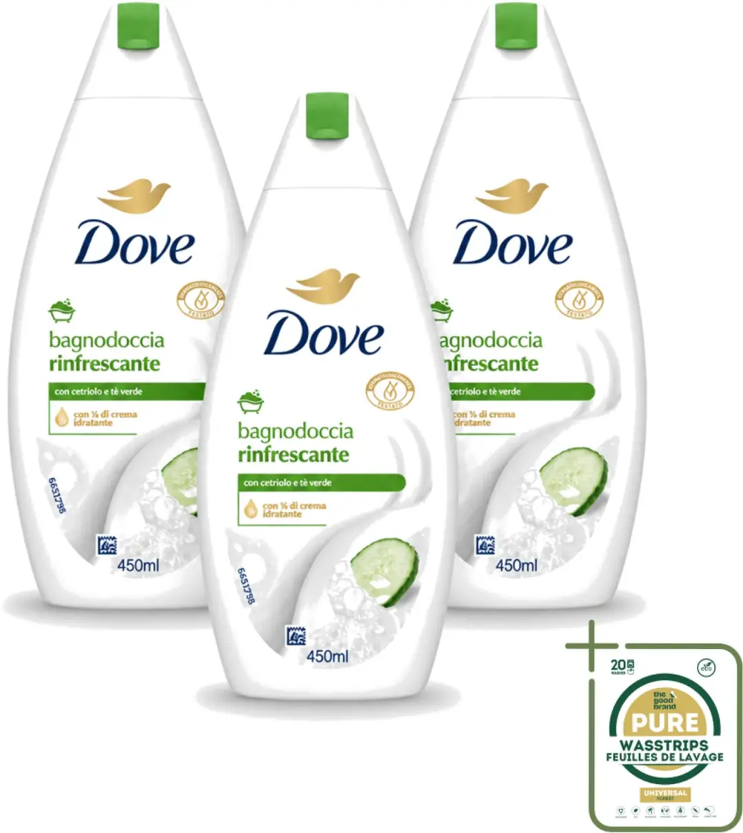 3 x Dove