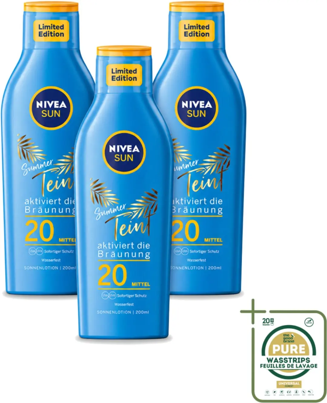 3 x Nivea Sun