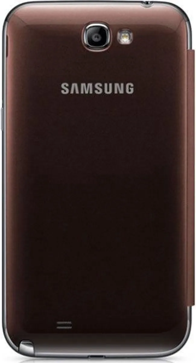 Samsung Flip Cover EFC-1J9FAEGSTD - Galaxy Note2 - Bruin