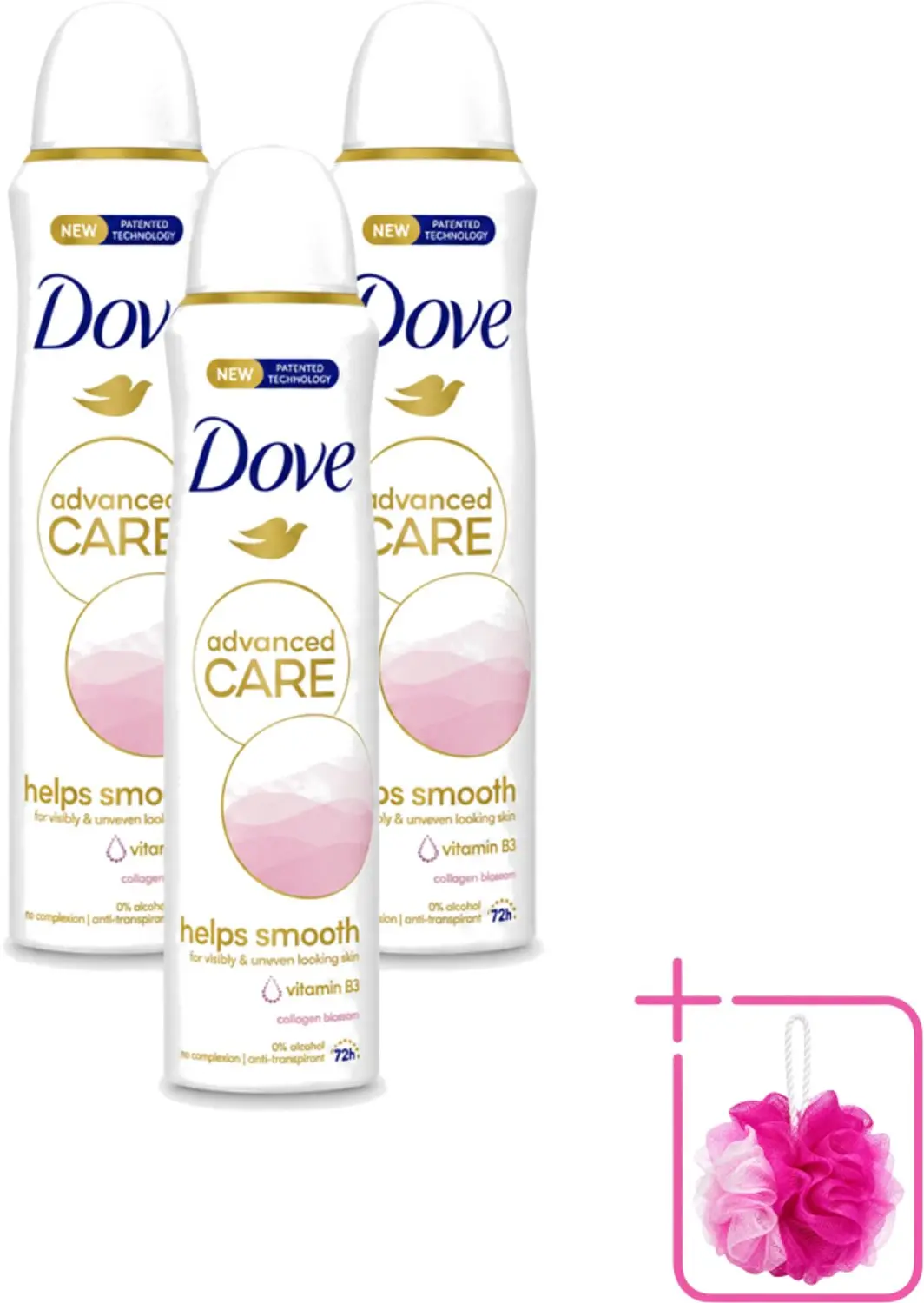 3 x Dove